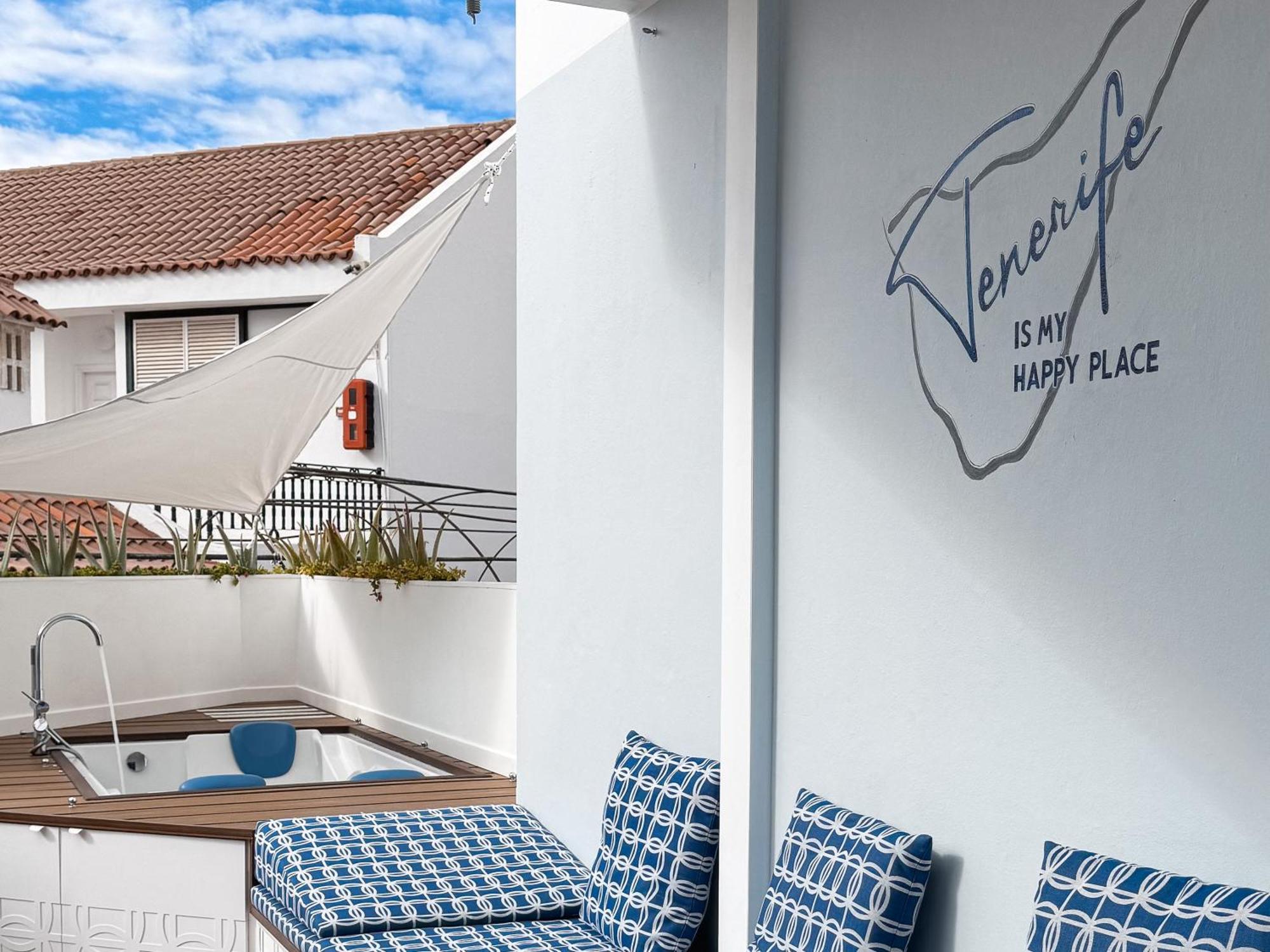 Wow Apartment With Private Jacuzzi And 2 Terraces In Los Christianos Los Cristianos  Buitenkant foto